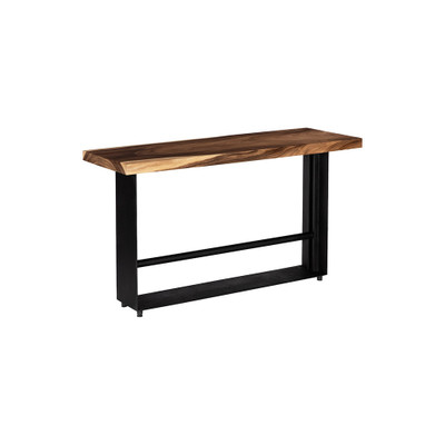 Phillips Collection Iron Frame Bar Table - Natural