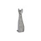 Phillips Collection Cat Sculpture - Large - Chamcha Wood - Gray Stone Finish