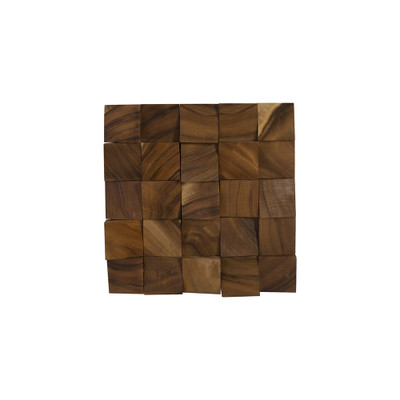 Phillips Collection Blocks Wall Tile - Chamcha Wood - Natural
