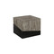 Phillips Collection Geometry Side Table - Gray Stone - Large