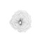 Phillips Collection Poppy Flower Wall Art - Silver - Black - LG
