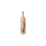 Phillips Collection Lightning Bottle - Mango Wood - Long Neck