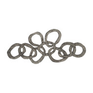 Phillips Collection Chain Wall art - Chamcha Wood - Gray Stone Finish