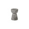 Phillips Collection Curved Wood Stool - Thin - Gray Stone
