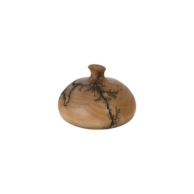 Phillips Collection Lightning Vase - Mango Wood - Short