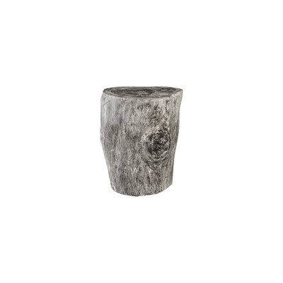 Phillips Collection Stump Stool - Gray Stone