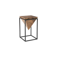 Phillips Collection Inverted Pyramid Side Table - Natural 24"