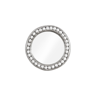 Phillips Collection Pearl Mirror - Silver Leaf - Round