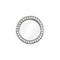 Phillips Collection Pearl Mirror - Silver Leaf - Round