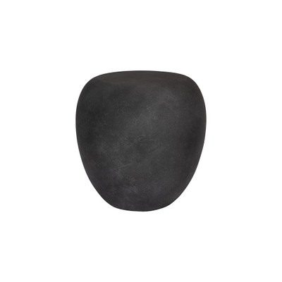 Phillips Collection River Stone Side Table - Charcoal Stone