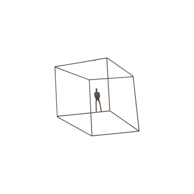 Phillips Collection Perspective Wall Art - Square - Standing Arms Down