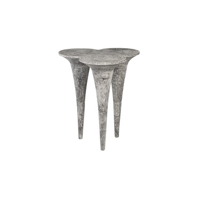Phillips Collection Marley Bar Table - Chamcha Wood - Gray Stone Finish