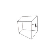 Phillips Collection Perspective Wall Art - Square - Standing Arm Up