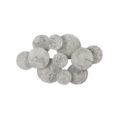 Phillips Collection Clouds Wall Art - Gray Stone