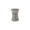 Phillips Collection Drum Stool - Mango Wood - Gray Stone