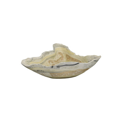 Phillips Collection Cast Onyx Bowl - Faux Finish - Medium