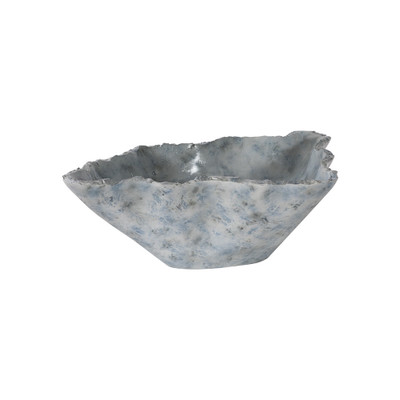 Phillips Collection Cast Blue Onyx Bowl - Faux Finish - Narrow