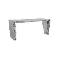 Phillips Collection Waterfall Desk - Silver Leaf