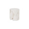 Phillips Collection Slice Stool - Round - White Stone