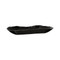 Phillips Collection Aragonite Canoe Bowl - Black - Medium