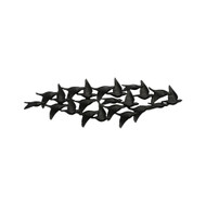Phillips Collection Flock Of Birds Wall Art - Black