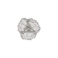 Phillips Collection Flower Wall Art - Extra Small - Gray - Metal
