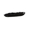 Phillips Collection Onyx Canoe Bowl - Black - Small