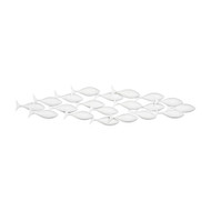 Phillips Collection School of Fish Wall Art - Matte White