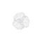 Phillips Collection Flower Wall Art - Extra Small - White - Metal