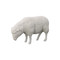Phillips Collection Sheep Sculpture - Gel Coat White