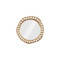 Phillips Collection Pearl Mirror - Gold Leaf - Round