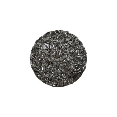 Phillips Collection Drape Wall Art - Round - Liquid Silver