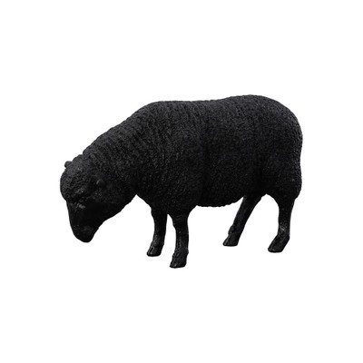 Phillips Collection Sheep Sculpture - Gel Coat Black