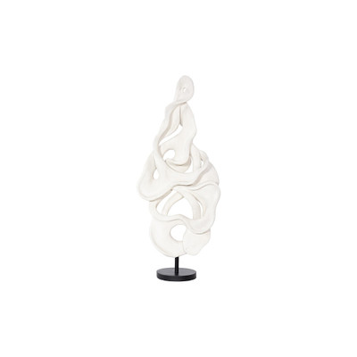 Phillips Collection Cast Dancing Sculpture - Plié - Faux Bleached