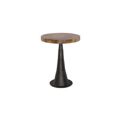 Phillips Collection Chuleta Bar Table - Iron Base - Natural