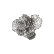 Phillips Collection Flower Wall Art - Large - Gray - Metal