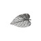 Phillips Collection Birch Leaf Wall Art - Silver - SM