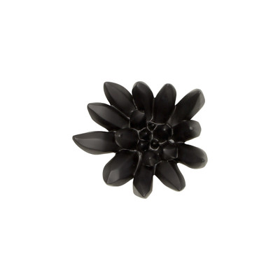 Phillips Collection Compactum Succulent Wall Art - Smooth Matte Black