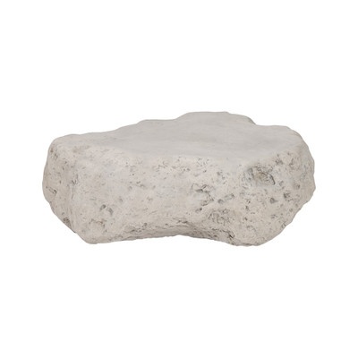 Phillips Collection Cast Boulder Coffee Table - Roman Stone - Small