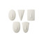 Phillips Collection Geometric Cycladic Wall Art - Set of 5 - White Stone
