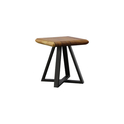 Phillips Collection Trapezium Side Table - Black Base