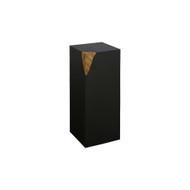 Phillips Collection Cornered Pedestal - Natural - Iron