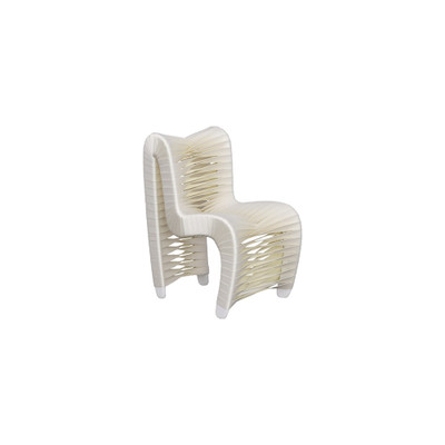 Phillips Collection Seat Belt Chair - Kid Sized - White