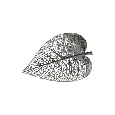 Phillips Collection Birch Leaf Wall Art - Silver - LG
