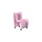 Phillips Collection Seat Belt Chair - Kid Sized - Pink - White