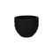Phillips Collection June Planter - Black - XS