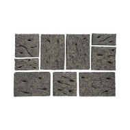 Phillips Collection Etched Rock Puzzle Wall Tiles - Set of 9