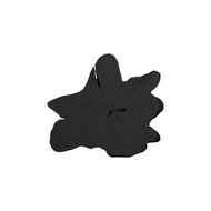 Phillips Collection Freeform Teak Wall Slice - LG - Black