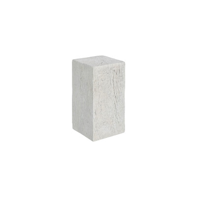 Phillips Collection Log Prism Pedestal - Roman Stone