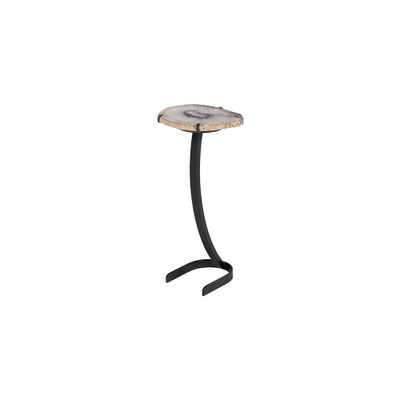 Phillips Collection Agate Side Table - Horseshoe Base - Assorted